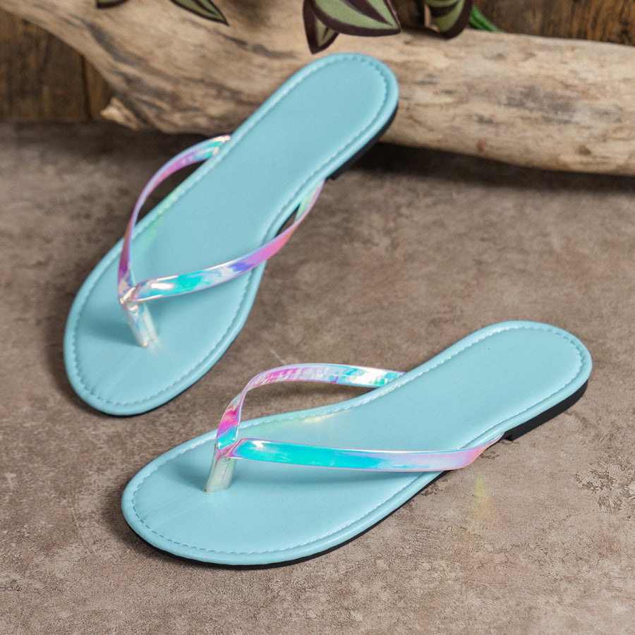 Toe Post Flats Sandals Apparel and Accessories