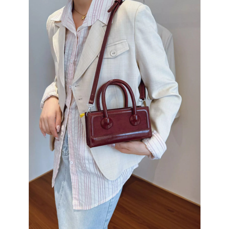 Top Handle Crossbody Bag Apparel and Accessories