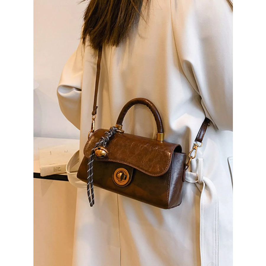 Top Handle Crossbody Bag Apparel and Accessories