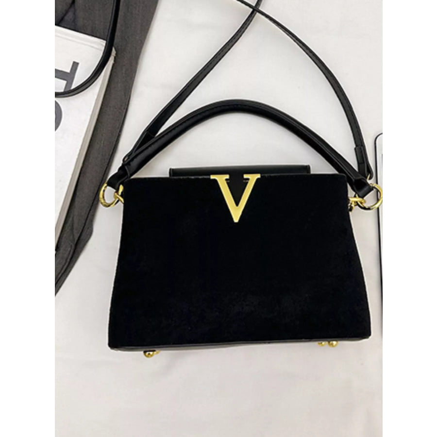 Top Handle Crossbody Bag Black / onesize Apparel and Accessories