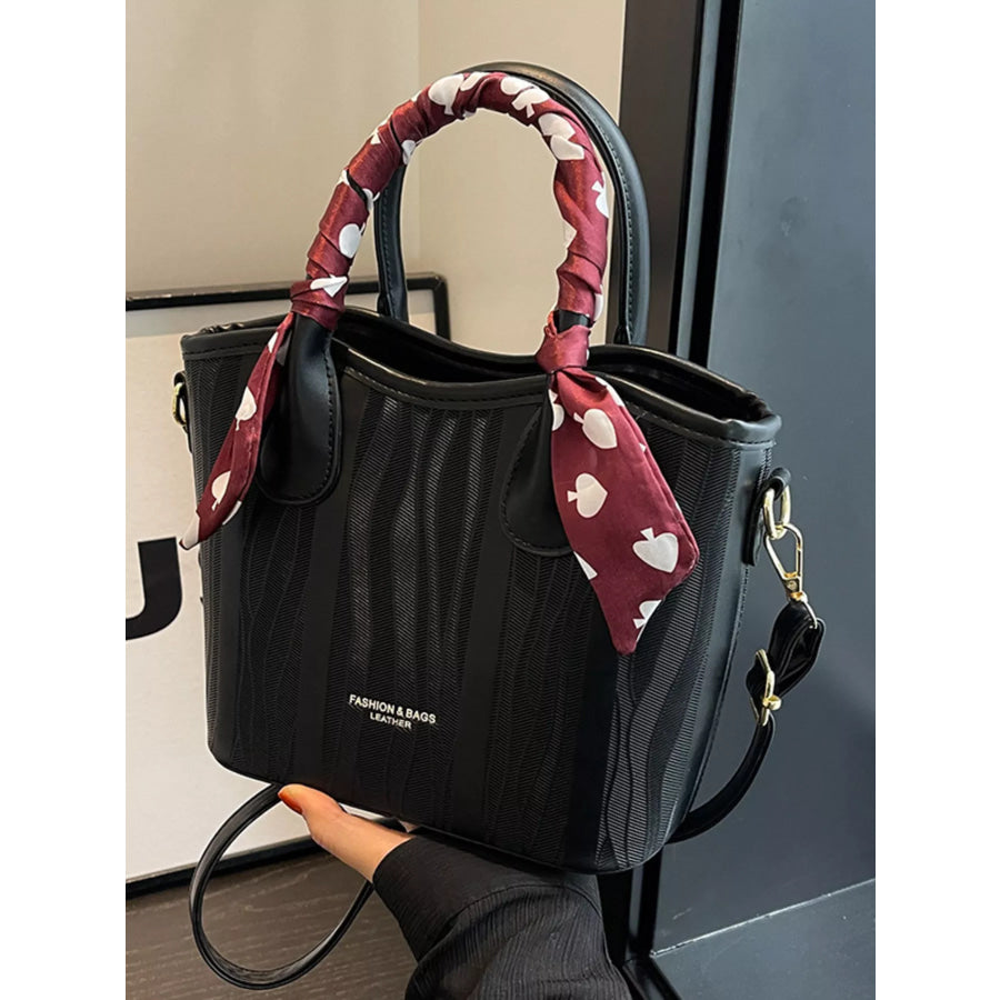 Top Handle Crossbody Bag Black / ONESIZE Apparel and Accessories
