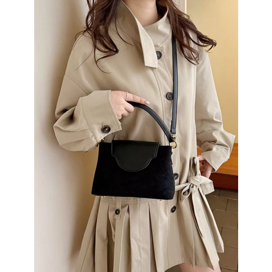 Top Handle Crossbody Bag Black / onesize Apparel and Accessories