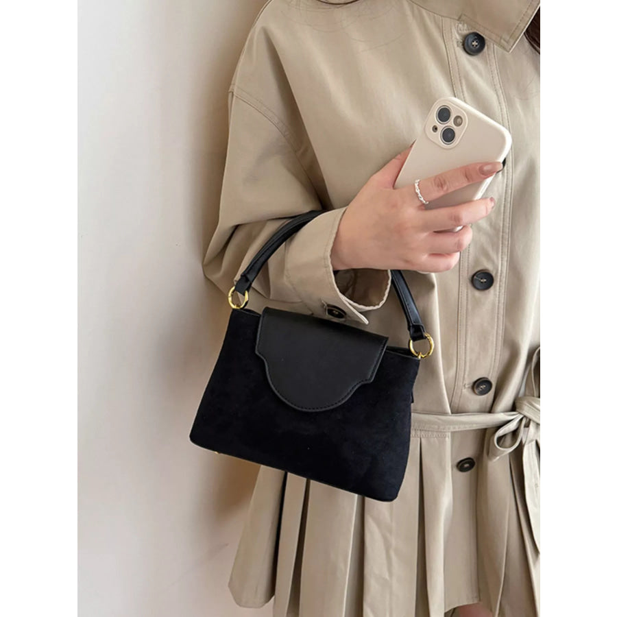 Top Handle Crossbody Bag Black / onesize Apparel and Accessories