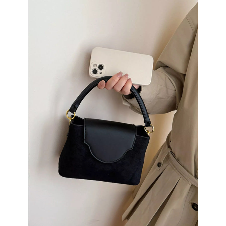 Top Handle Crossbody Bag Black / onesize Apparel and Accessories