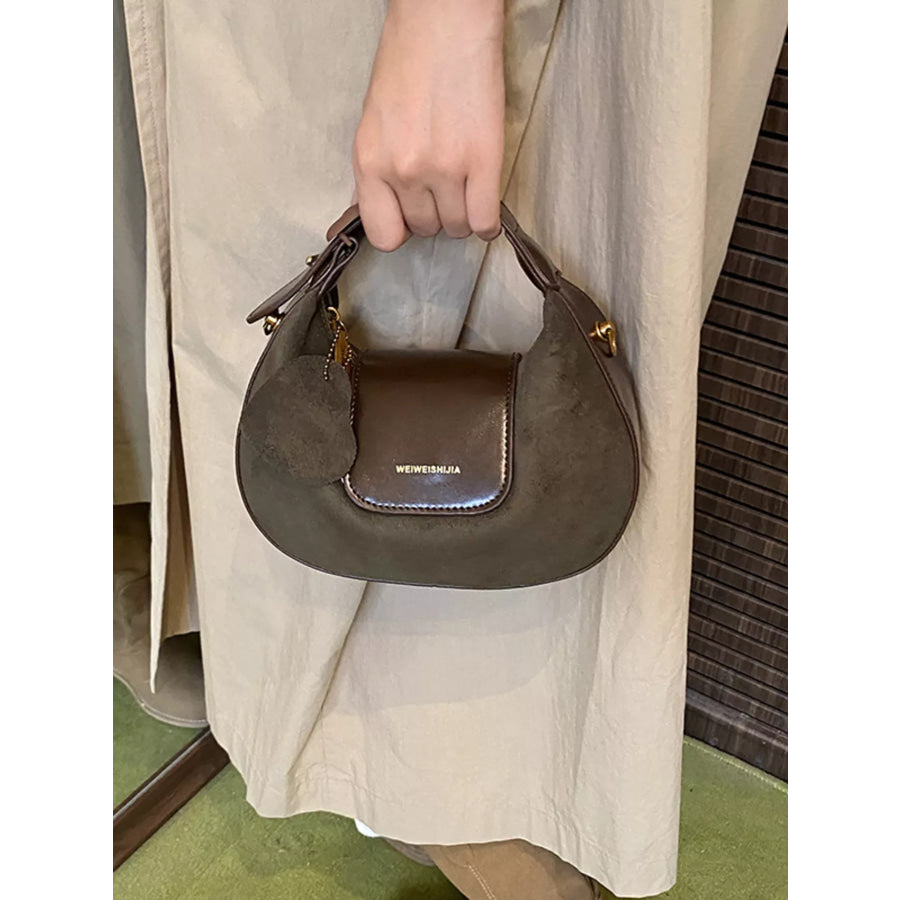 Top Handle Crossbody Bag Green / One Size Apparel and Accessories