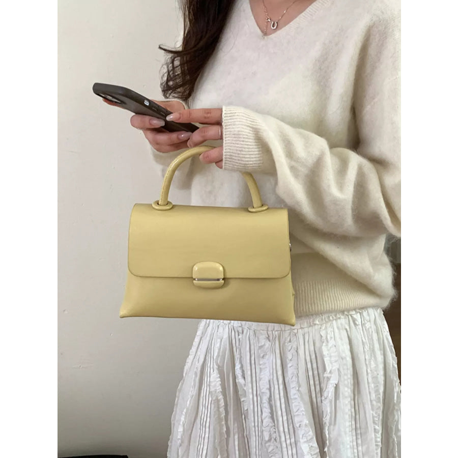 Top-Handle Crossbody Bag Yellow / onesize Apparel and Accessories