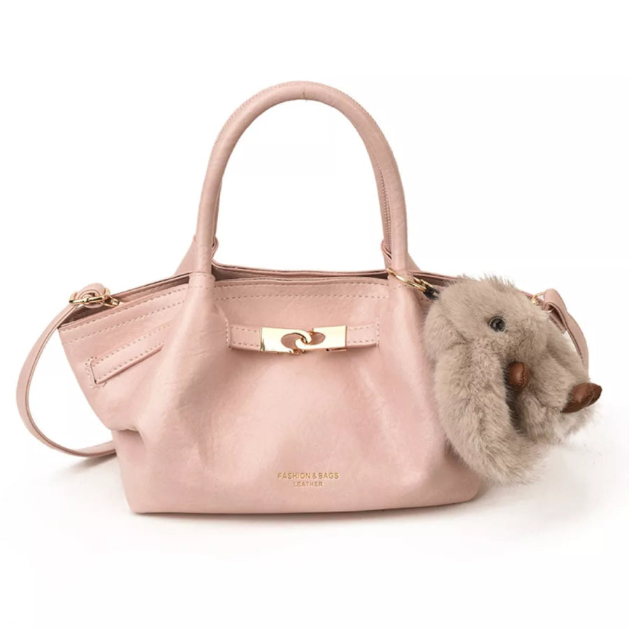 Top Handle Leather Handbag Apparel and Accessories