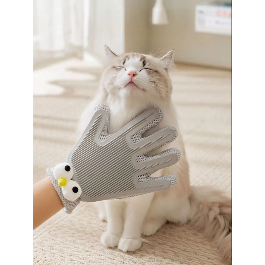 Touch Pet Grooming Glove Gray / One Size Apparel and Accessories