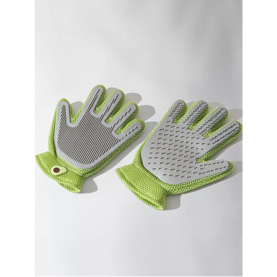 Touch Pet Grooming Glove Matcha Green / One Size Apparel and Accessories