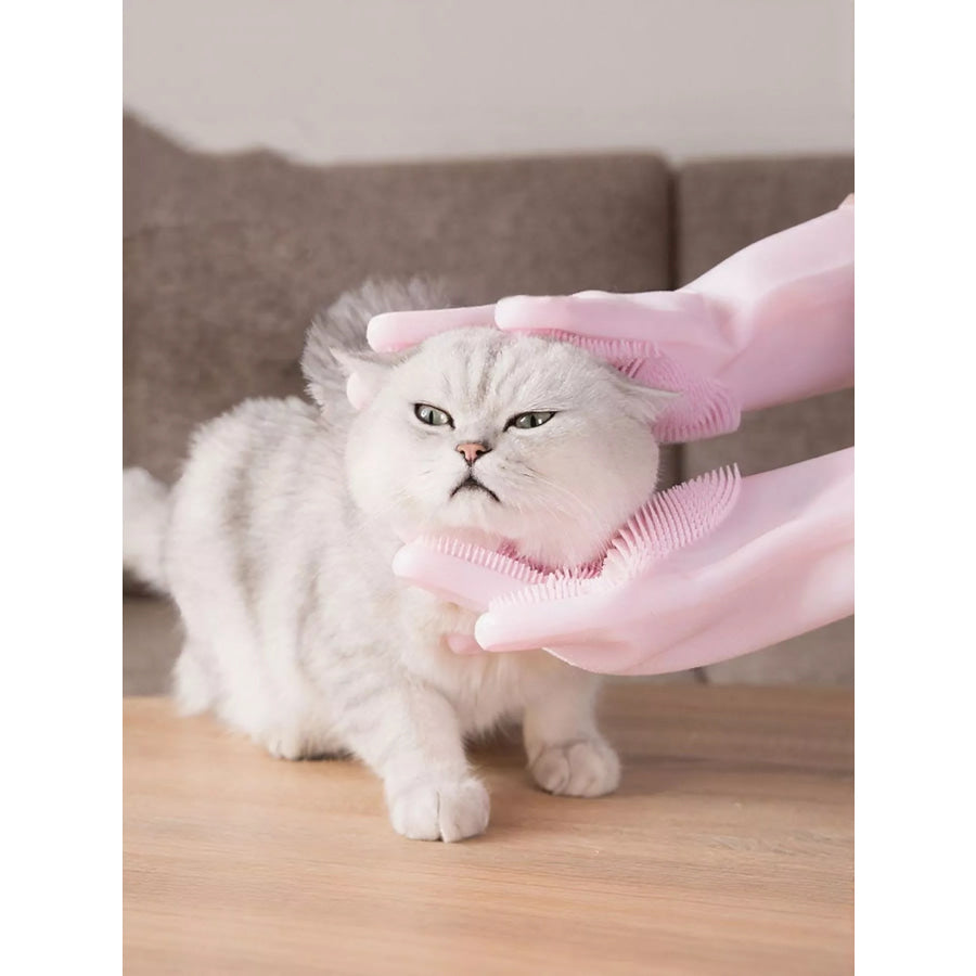 Touch Pet Shower & Grooming Gloves Apparel and Accessories