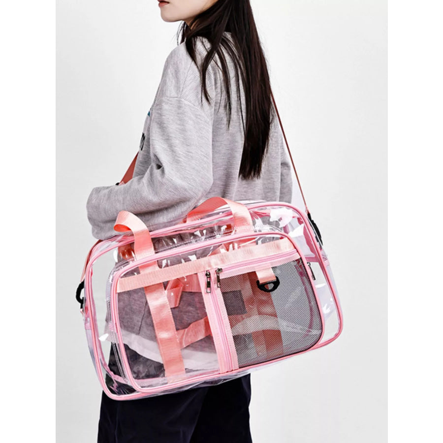 Transparent Duffle Bag Apparel and Accessories