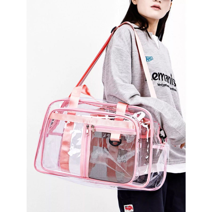 Transparent Duffle Bag Apparel and Accessories