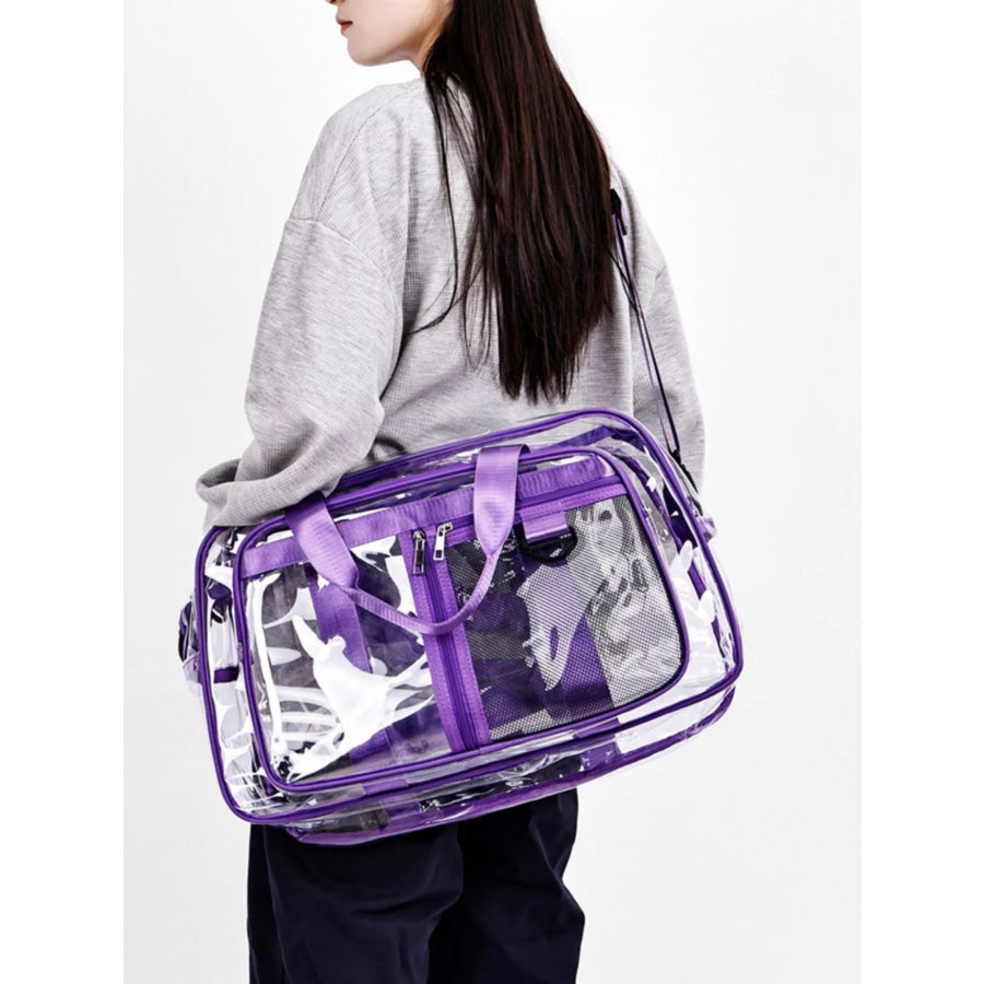 Transparent Duffle Bag Apparel and Accessories