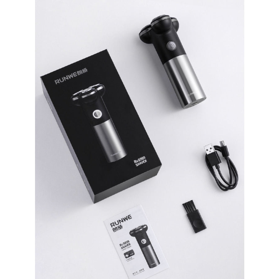 Triple-Blade Rotary Electric Shaver Apparel and Accessories