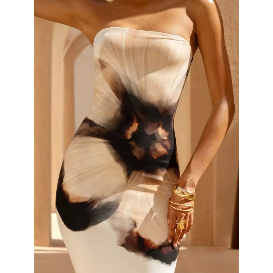 Tube Bodycon Maxi Dress Apparel and Accessories