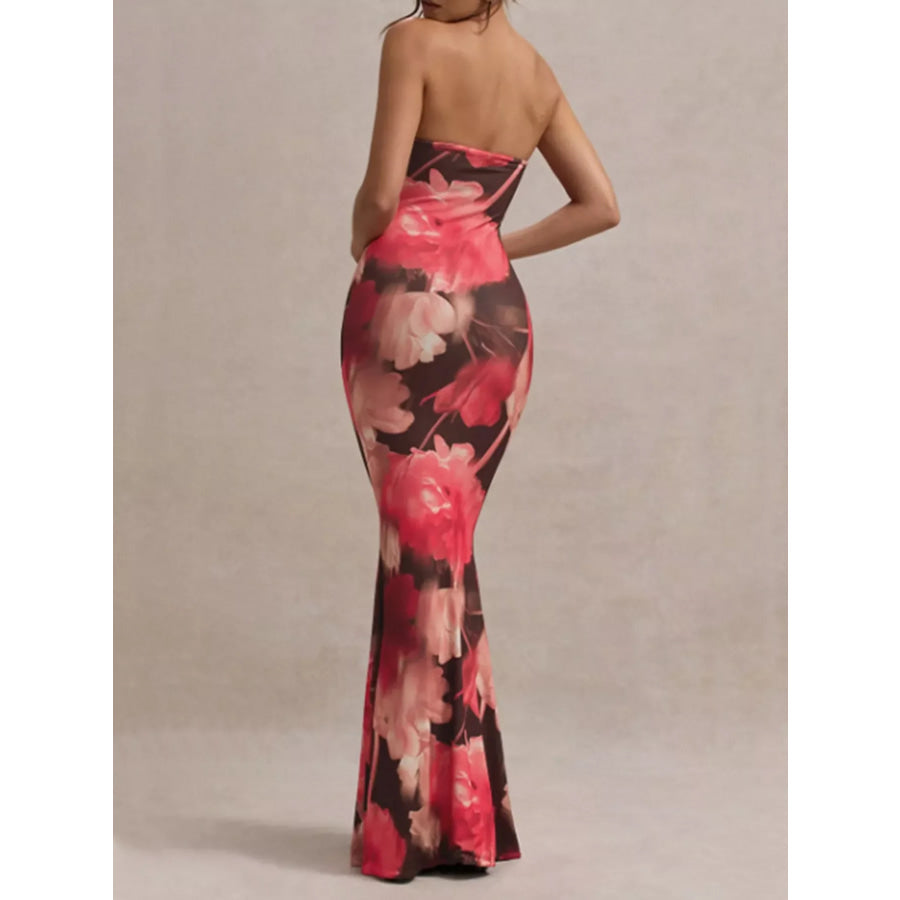 Tube Bodycon Maxi Dress Apparel and Accessories