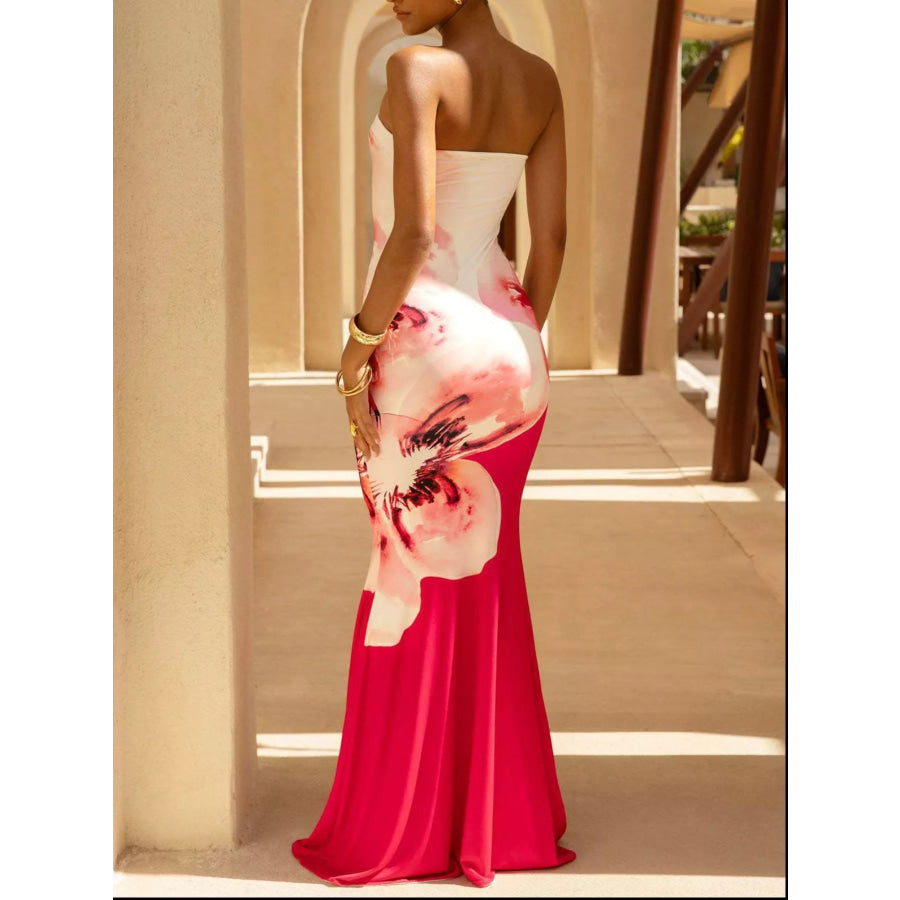 Tube Bodycon Maxi Dress Apparel and Accessories