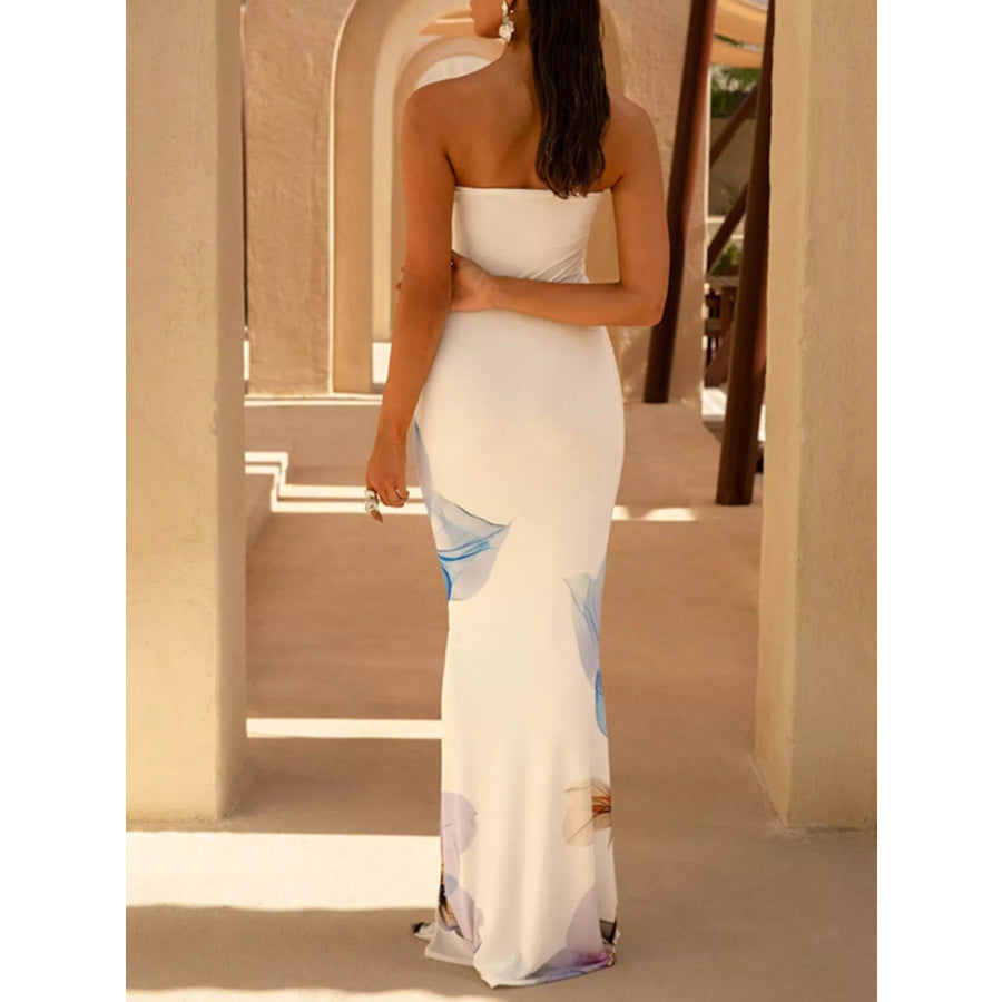 Tube Bodycon Maxi Dress Apparel and Accessories
