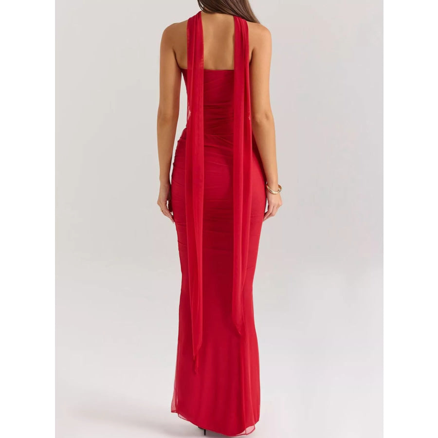 Tube Top and Maxi Skirt Set Apparel and Accessories