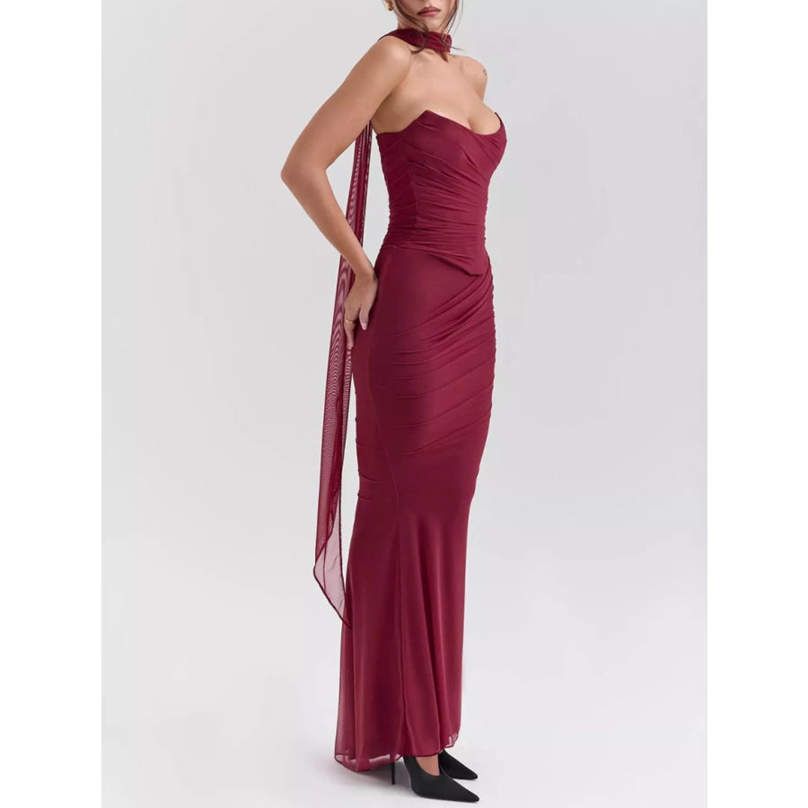 Tube Top and Maxi Skirt Set Apparel and Accessories