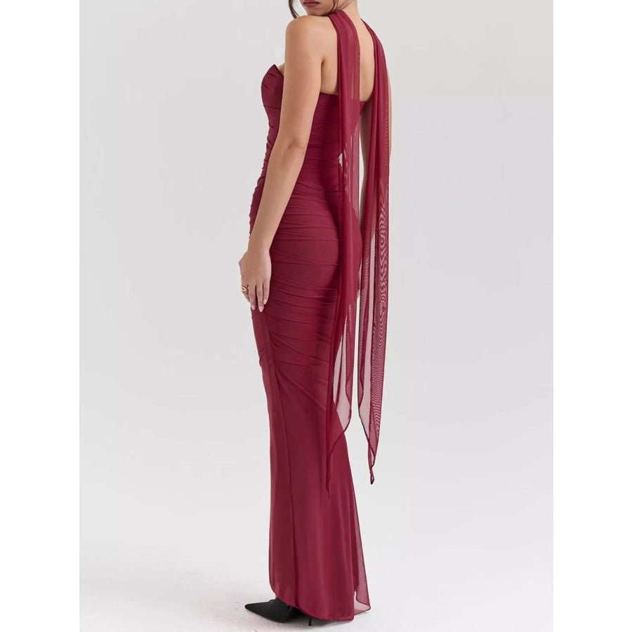 Tube Top and Maxi Skirt Set Apparel and Accessories