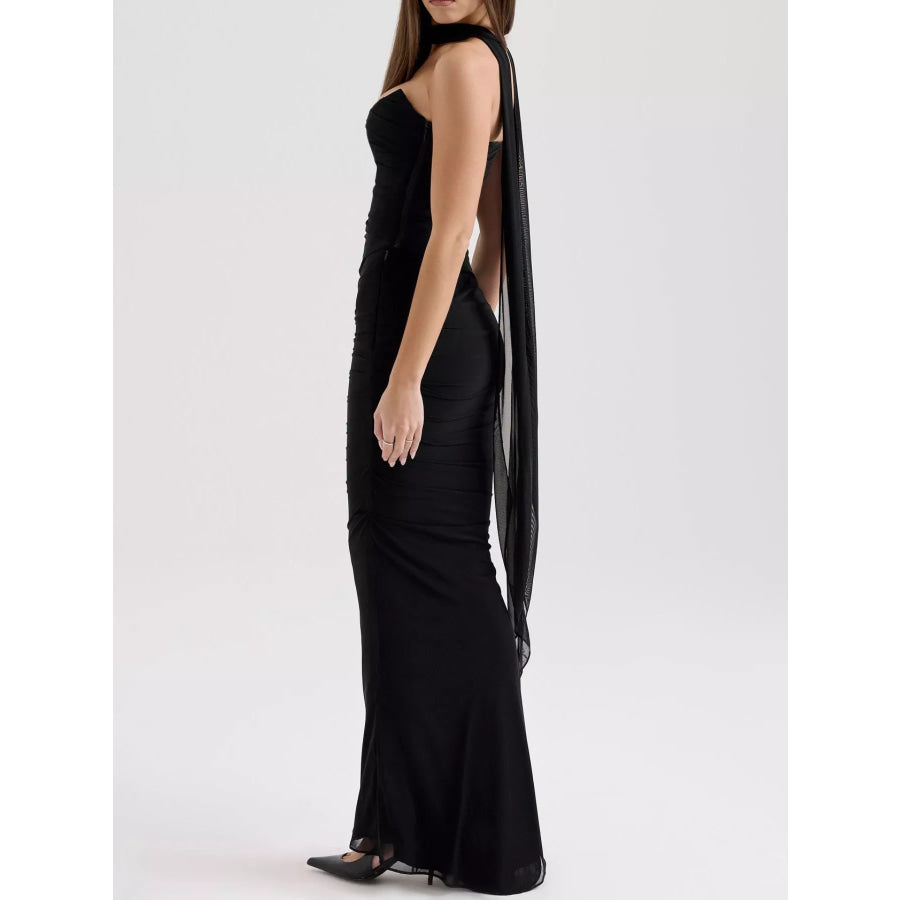 Tube Top and Maxi Skirt Set Apparel and Accessories