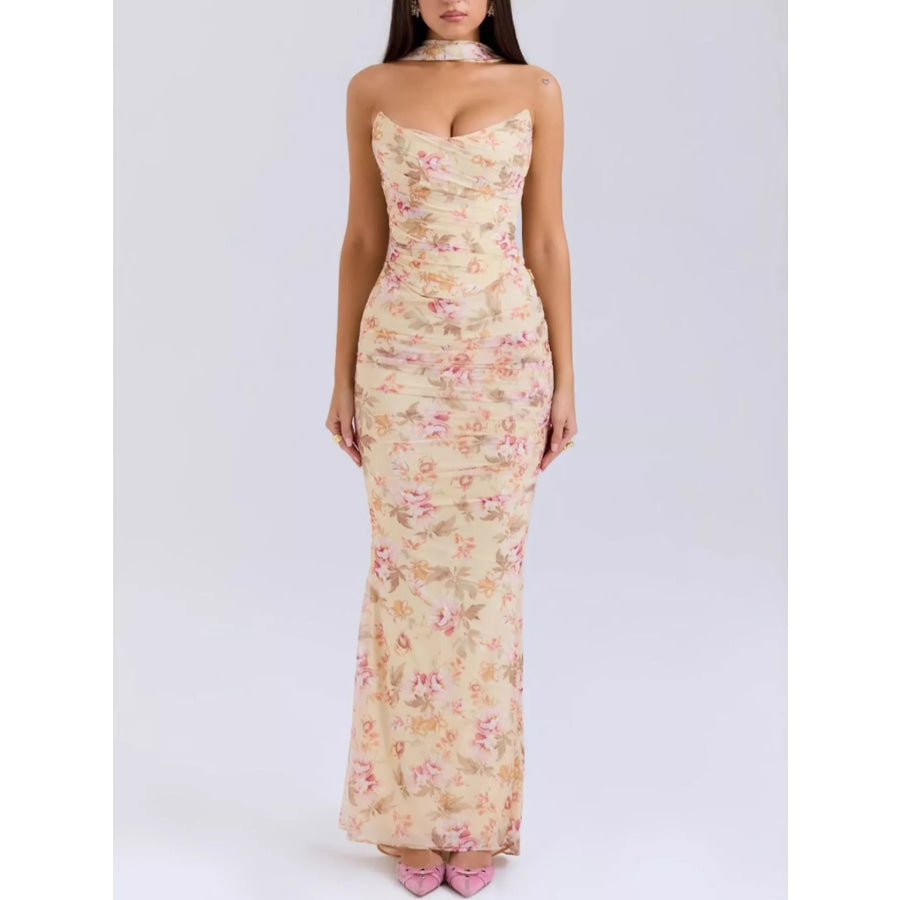 Tube Top and Maxi Skirt Set Apparel and Accessories
