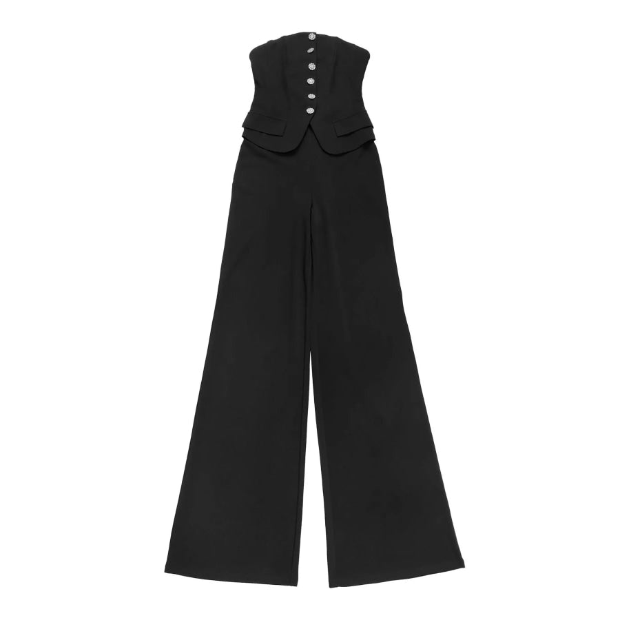 Tube Wide Leg Jumpsuit Apparel and Accessories