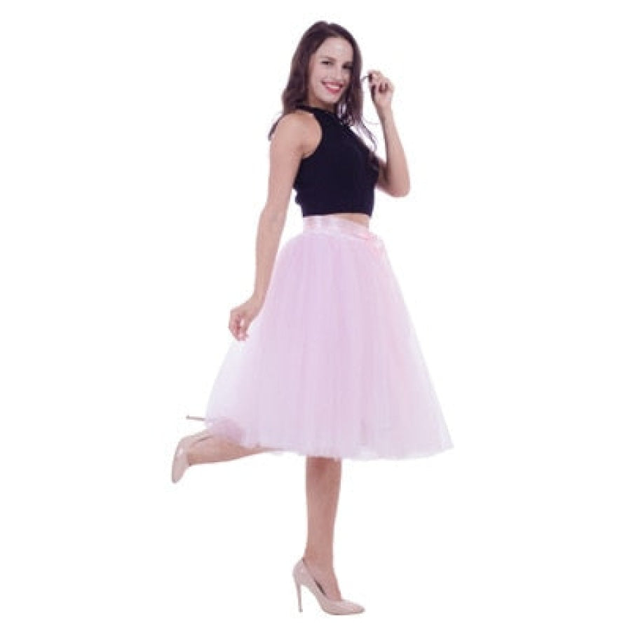 Tulle Midi Skirt - Assorted Colours pink Women’s Fashion - Women’s Clothing - Bottoms - Skirts