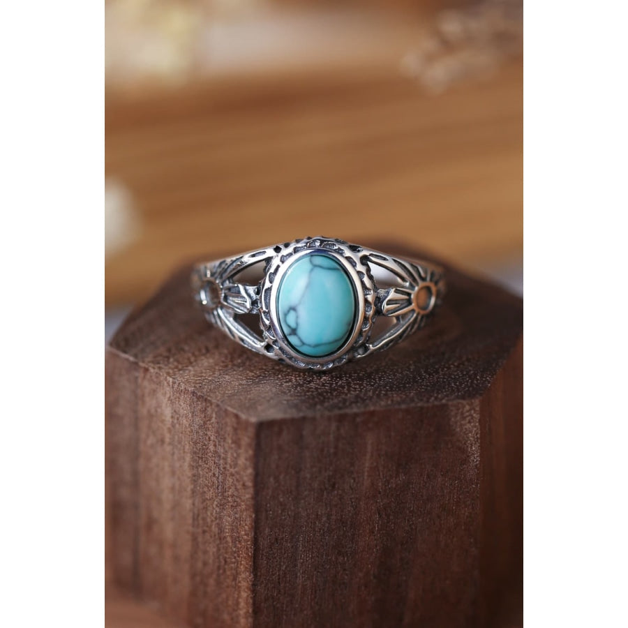 Turquoise 925 Sterling Silver Ring