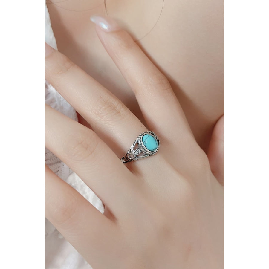 Turquoise 925 Sterling Silver Ring