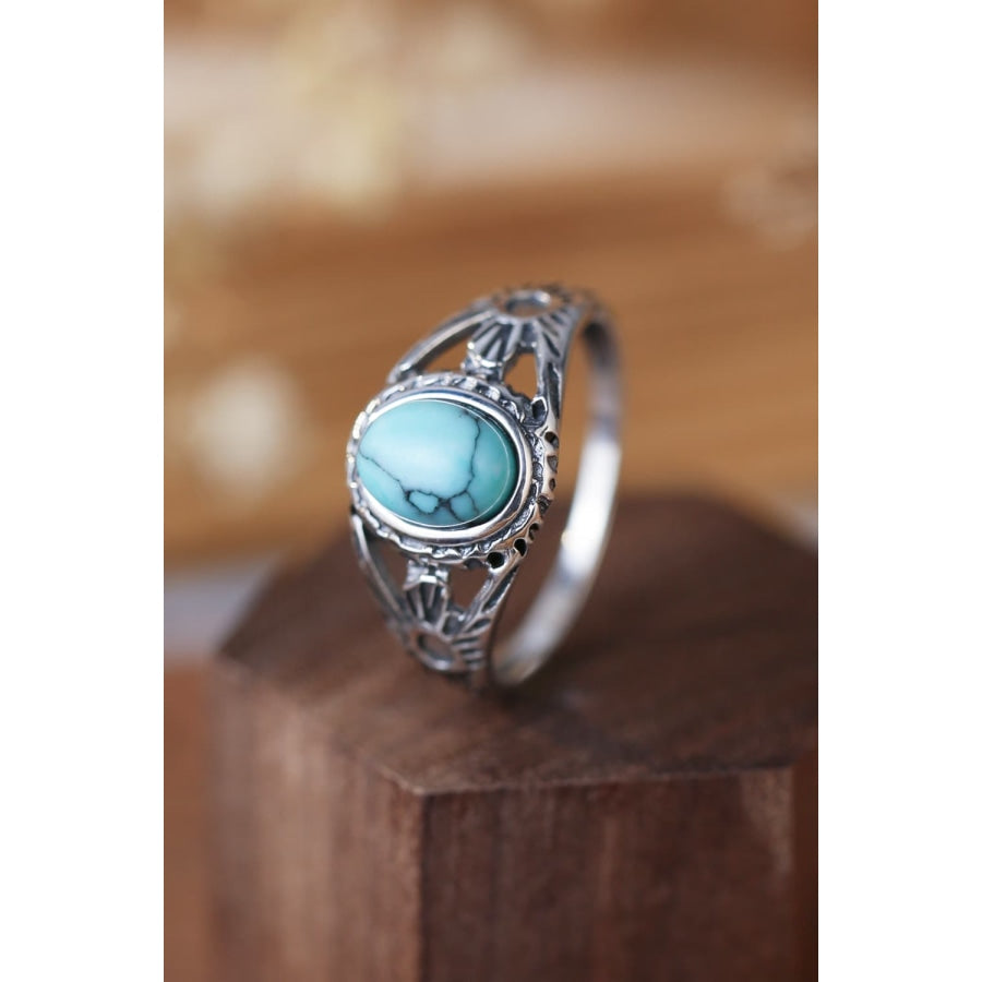 Turquoise 925 Sterling Silver Ring