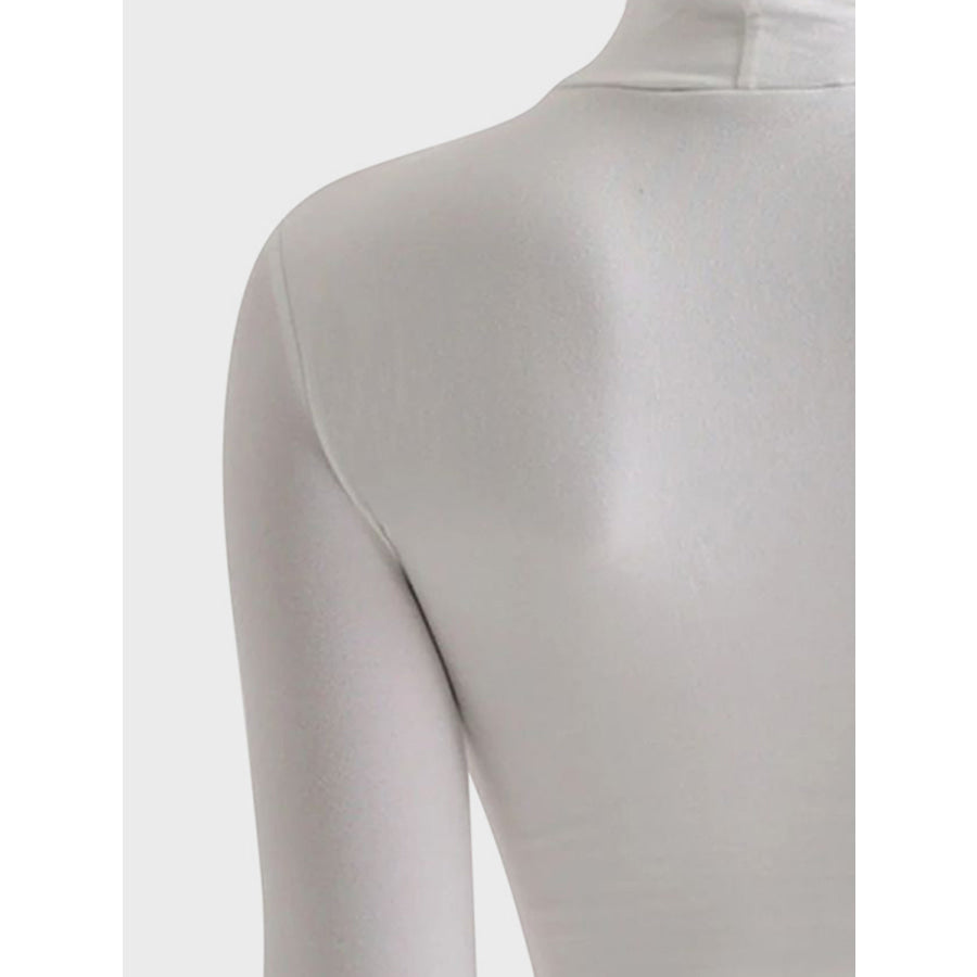 Turtleneck Long Sleeve T-Shirt Apparel and Accessories