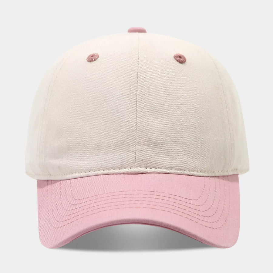 Two-Tone Baseball Cap Apparel and Accessories