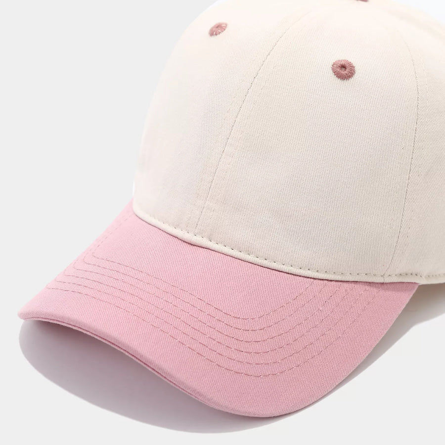 Two-Tone Baseball Cap Apparel and Accessories