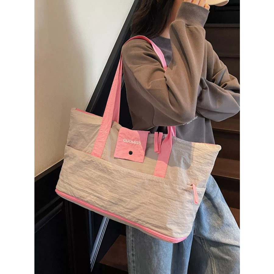 Two-Tone Lightweight Travel Bag Apparel and Accessories