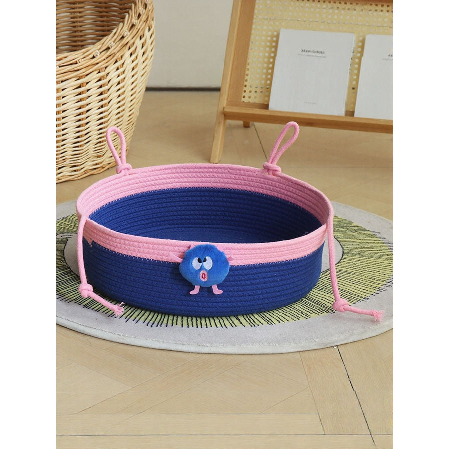Two-Tone Woven Pet Nest Nest / S Apparel and Accessories