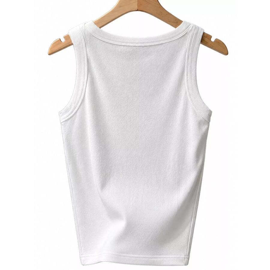 U-Neckline Tank Apparel and Accessories