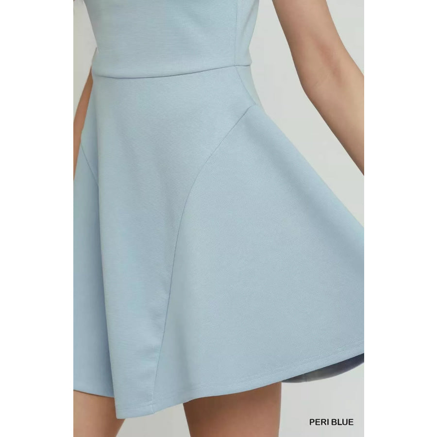 Umgee Collared Quarter Zip Tennis Dress Apparel and Accessories
