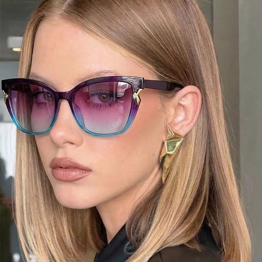UV Protection Gradient Sunglasses Style B / One Size Apparel and Accessories