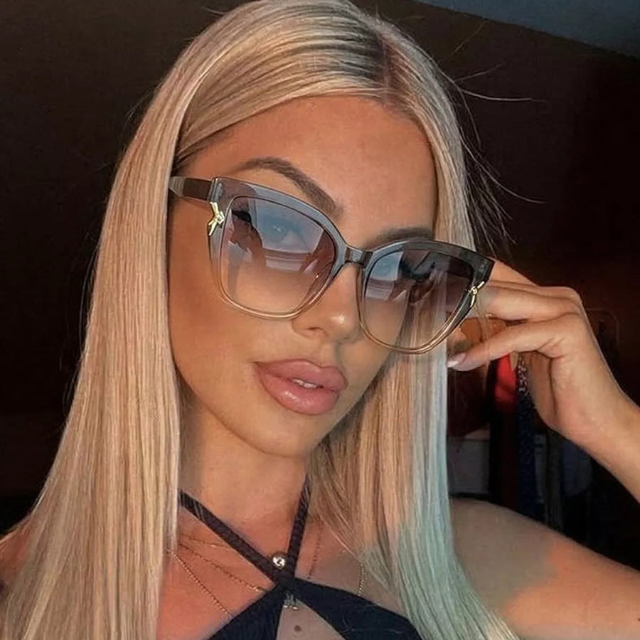 UV Protection Gradient Sunglasses Style C / One Size Apparel and Accessories