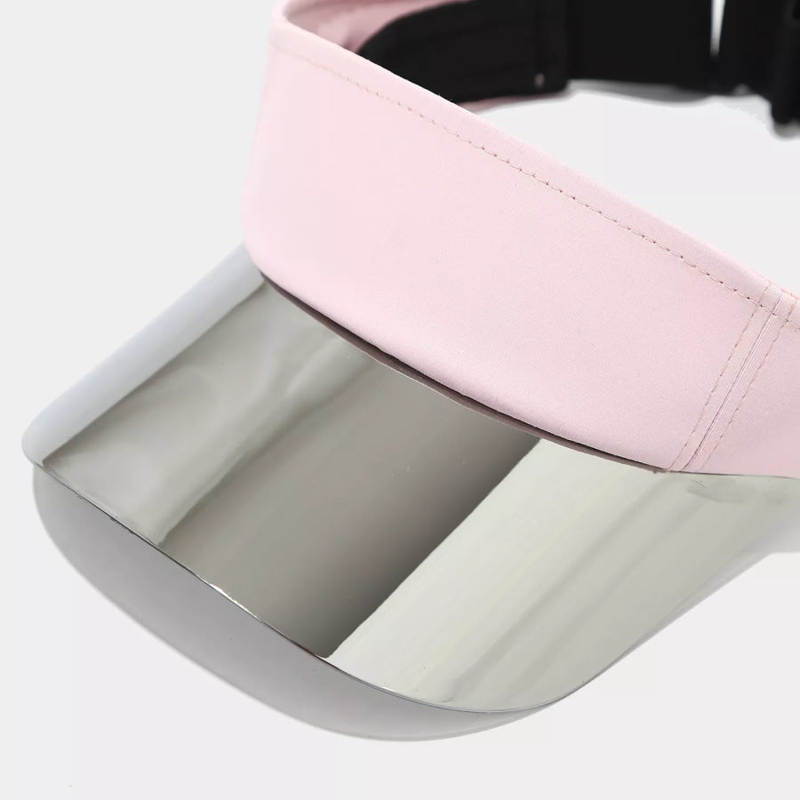 UV Protection Hat with Adjustable Strap Light Pink / One Size Apparel and Accessories