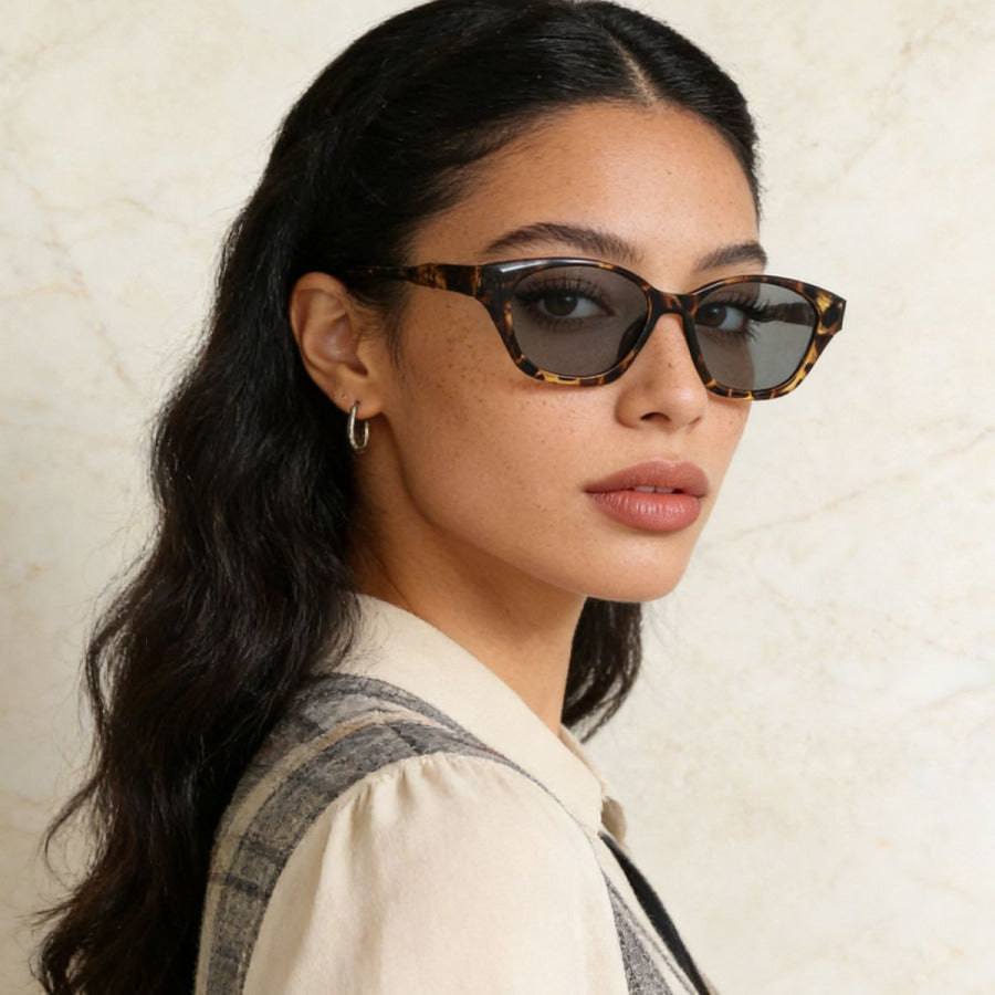 UV Protection Sunglasses Leopard / One Size Apparel and Accessories