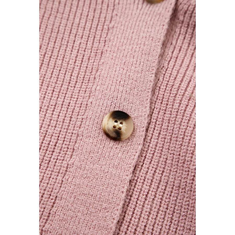 V-Neck Button-Down Cardigan Apparel and Accessories