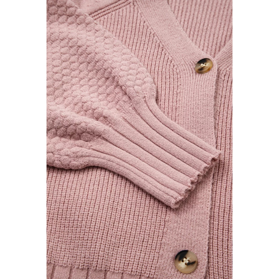 V-Neck Button-Down Cardigan Apparel and Accessories