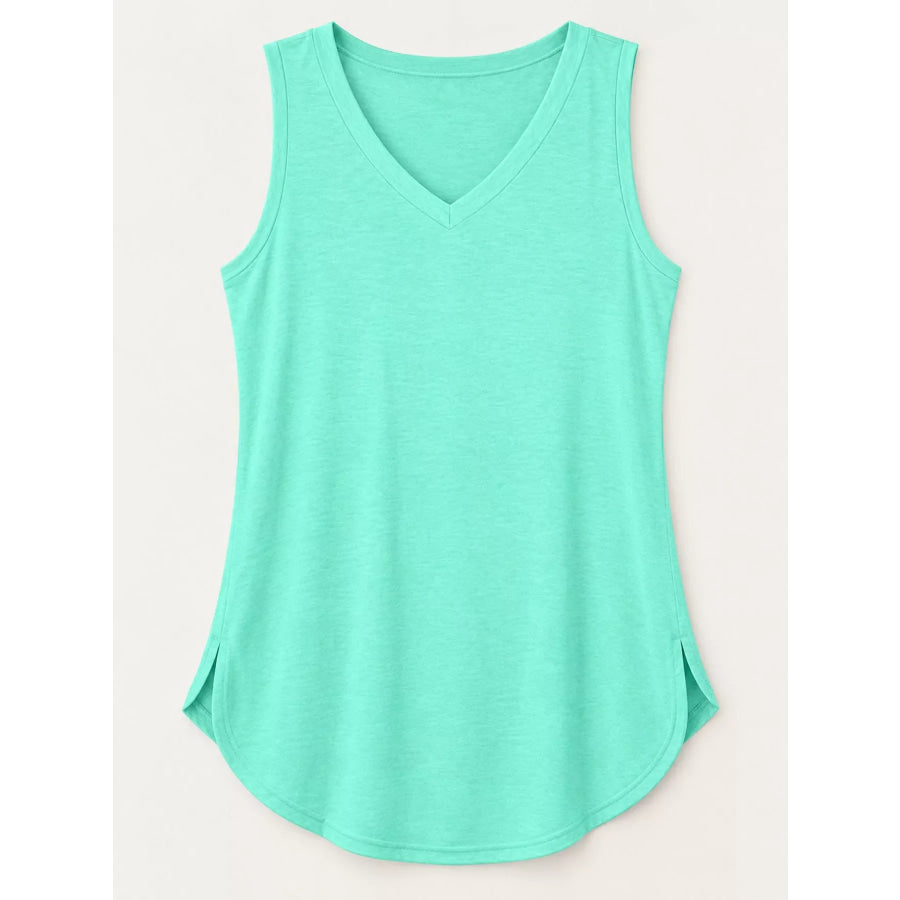 V-Neck Casual Loose Fit Tank Top Apparel and Accessories