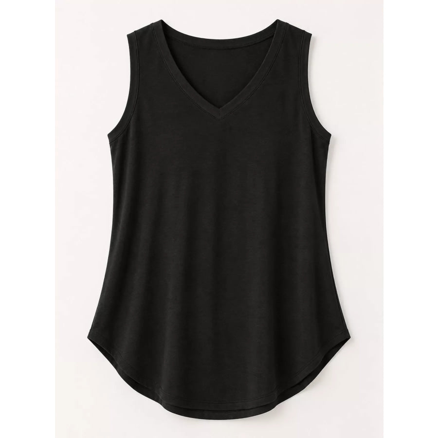 V-Neck Casual Loose Fit Tank Top Apparel and Accessories