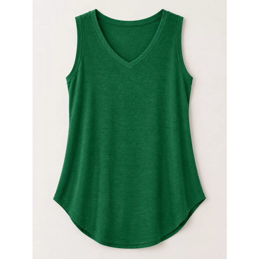 V-Neck Casual Loose Fit Tank Top Apparel and Accessories