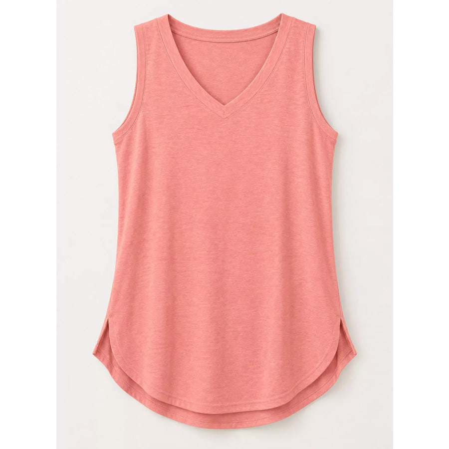 V-Neck Casual Loose Fit Tank Top Apparel and Accessories