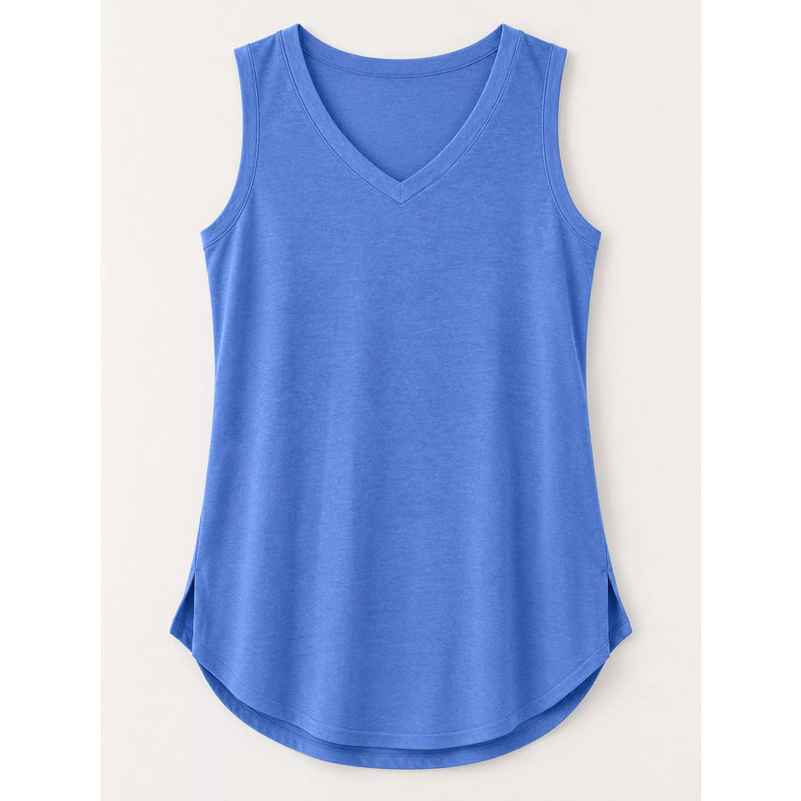 V-Neck Casual Loose Fit Tank Top Apparel and Accessories